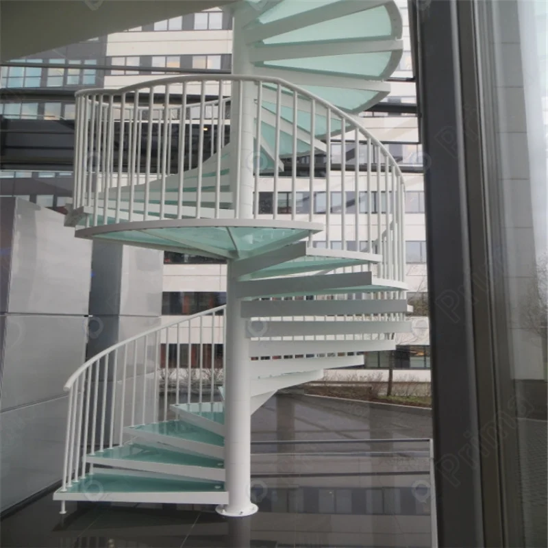 custom.Prima Indoor Space Saving Stairs Home Used Staircase Steel Structure Rotate Staircase