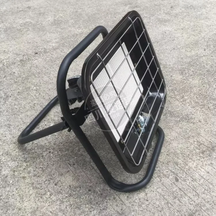 Portable Lpg / Ng Gas Heater, Infrared Grill Stove, Angle-Adjustable, Indoor Heater With Flameout Protect