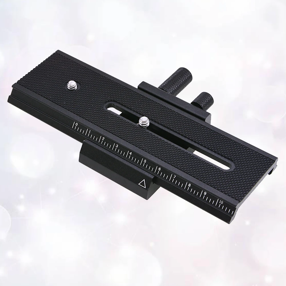 Macro Rail Bracket Camera Tripod Accessory Guide Stand Manual Rod Support for Focusing