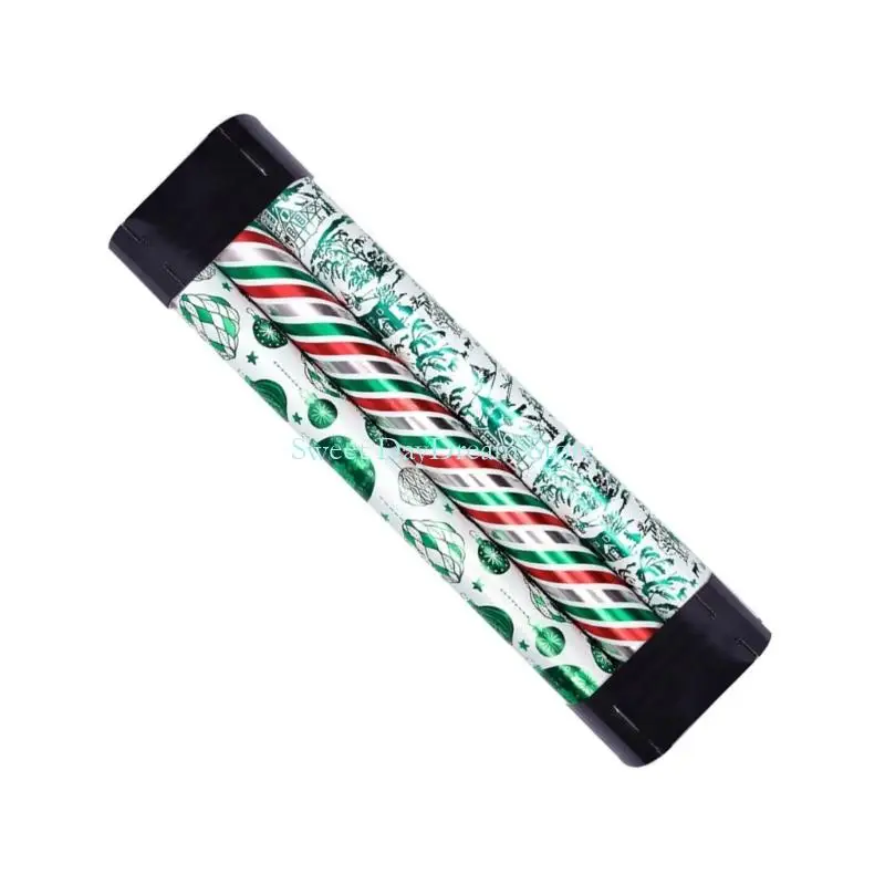 

Y88C 3 рулона декоративной праздничной бумаги из переработанных материалов для подарочных украшений для вечеринок