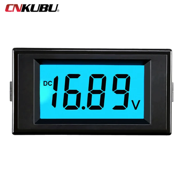 Woltomierz DC D69-30/131 Cyfrowy Wyświetlacz DC12V24V72V100V LCD Miernik Głowica Dwa Przewody Bezpośredni Wysoka Precyzja Niski Pobór Mocy