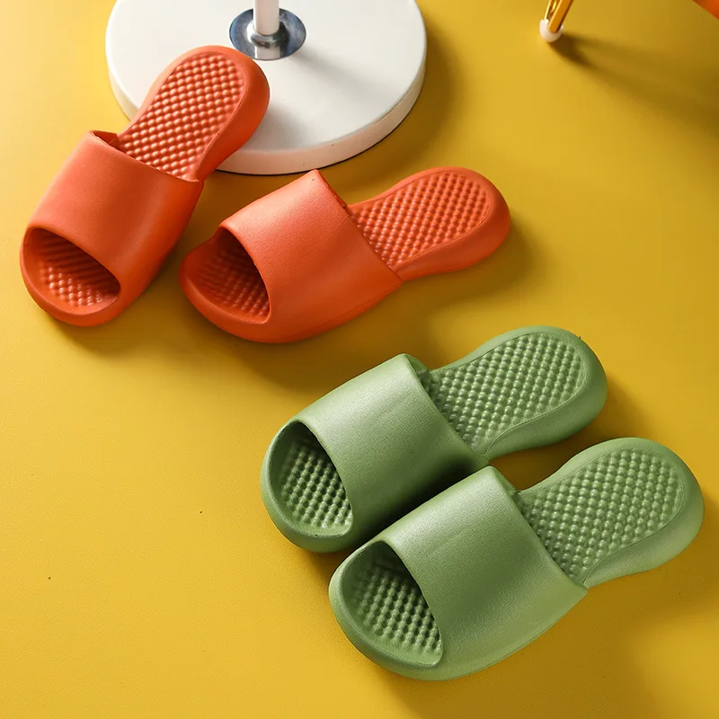 Women Summer Flip Flops Non-slip Bathroom Slides Female Soft Sole Comfortable Home Slippers Ladies Household Slippers Light