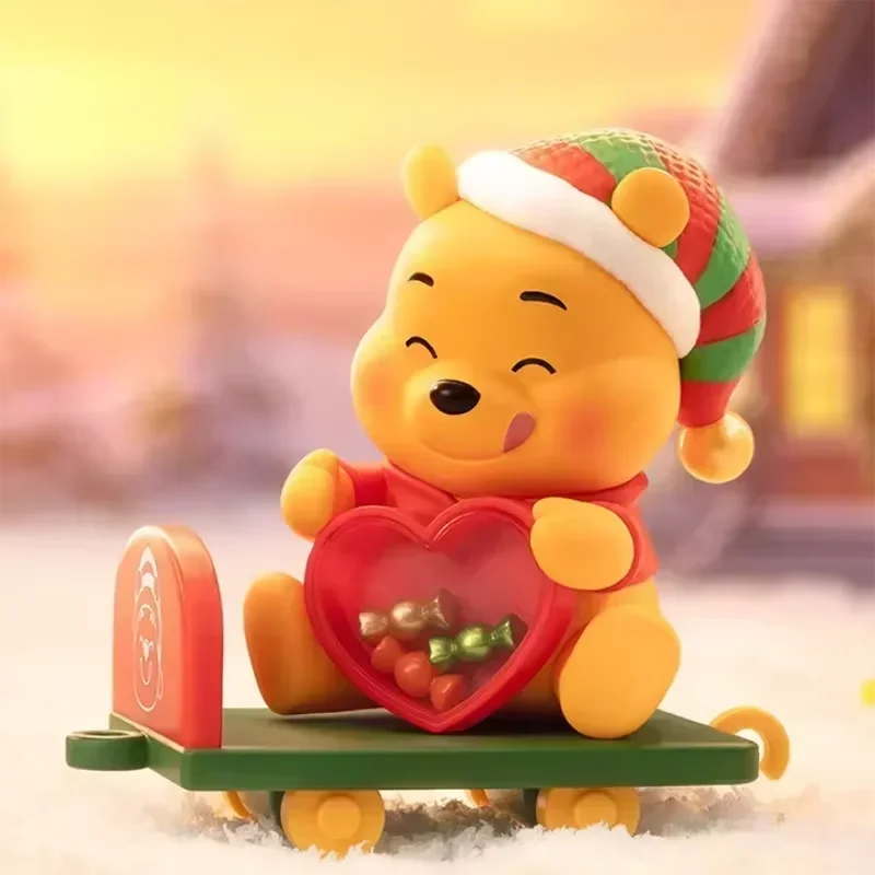 

POP MART Disney Winnie The Pooh Gift Delivery Series Blind Box Toys Mystery Box Mistery Action Figure Genuine Surprise Box