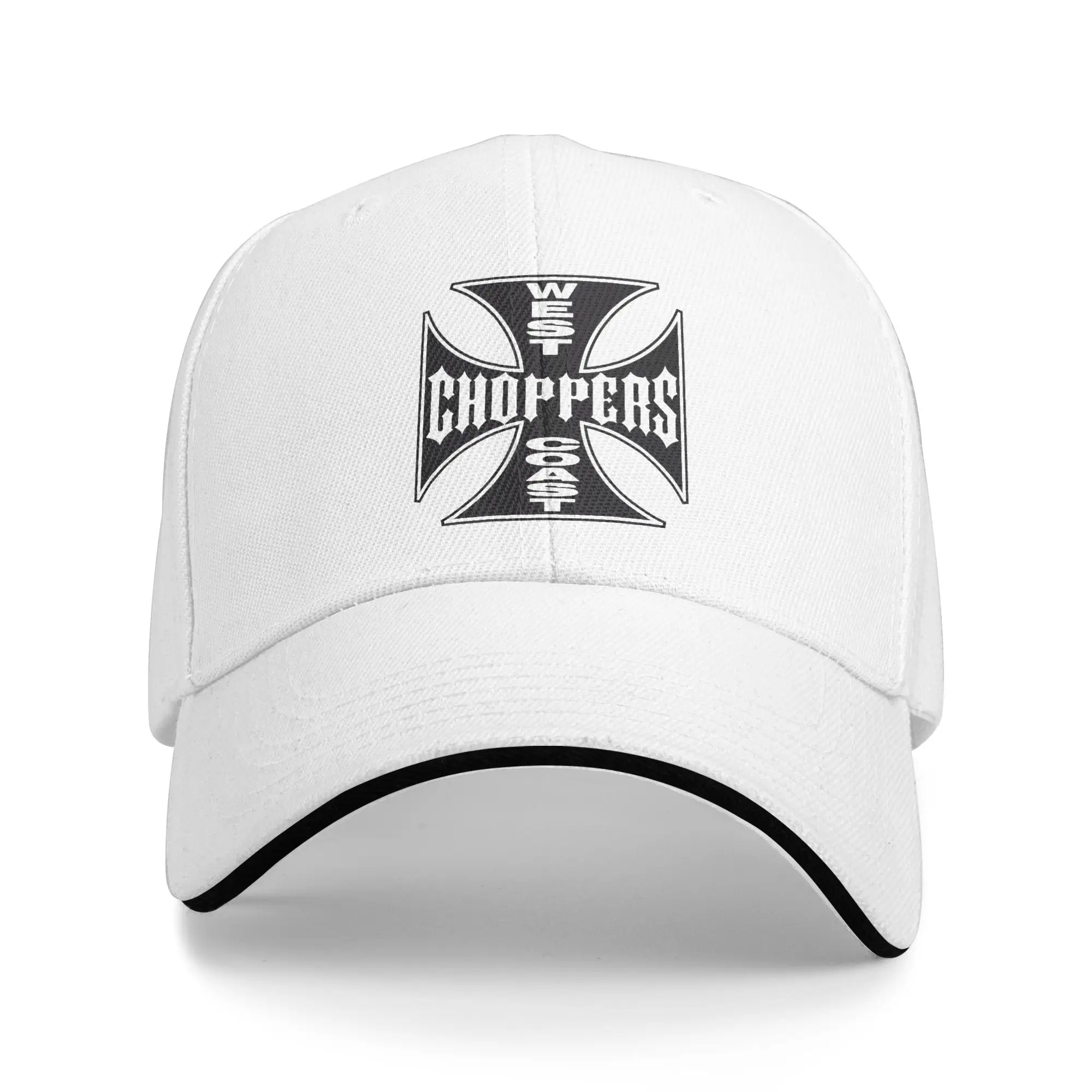Personalized West Coast Iron Cross Baseball Cap Sports Women Men's Adjustable C-Choppers Dad Hat Spring