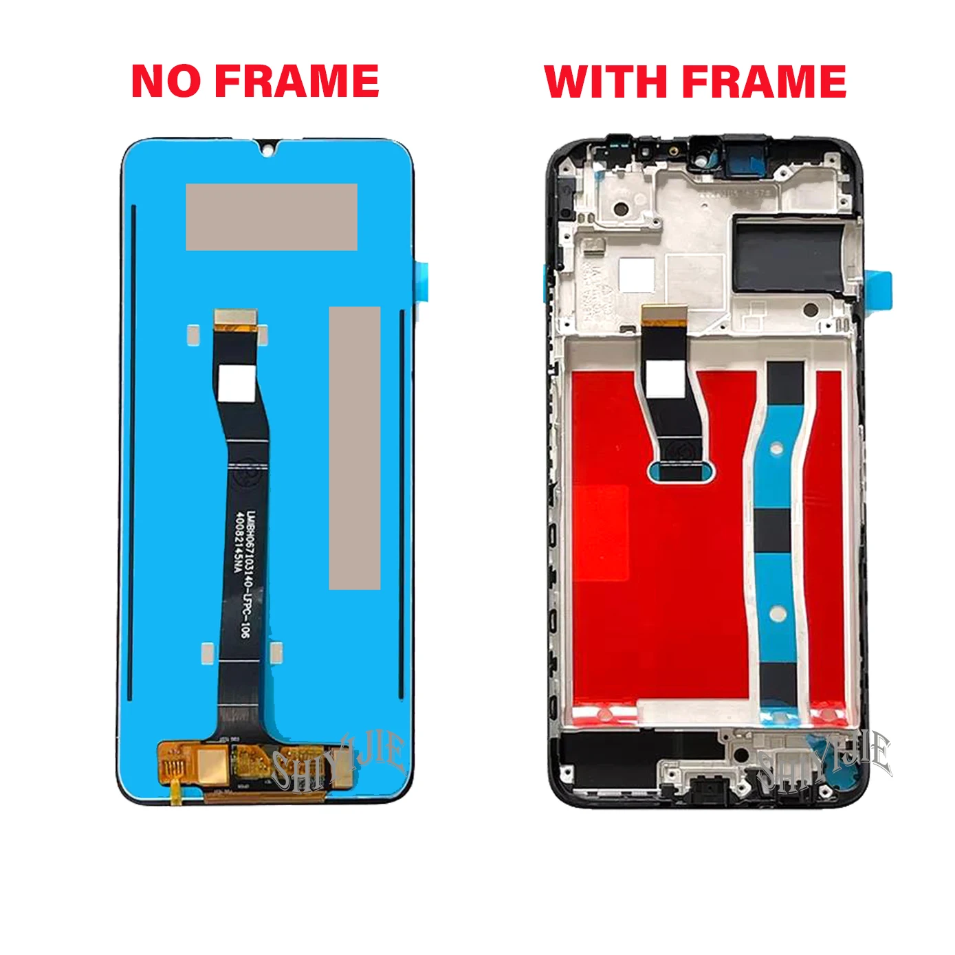 High quality 6.75\'\'For Huawei nova Y70 MGA-LX9N LCD For Huawei nova Y70 Plus LCD MGA-LX9 Display Touch Screen Digitizer Assembly