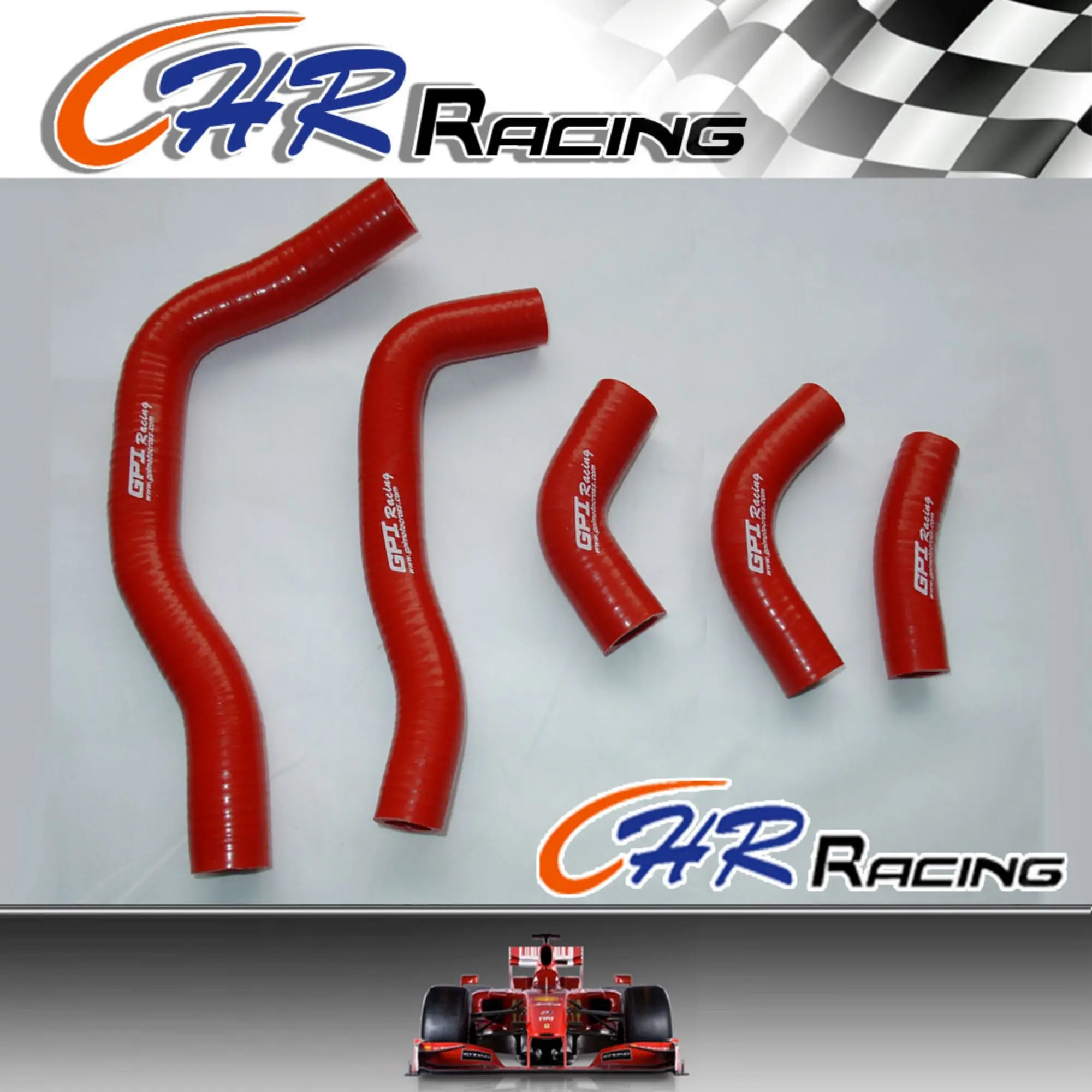 For Honda CRF450R 2005-2008 CRF 450 R Silicone Radiator Hose Tube Kit 2005 2006 2007 2008