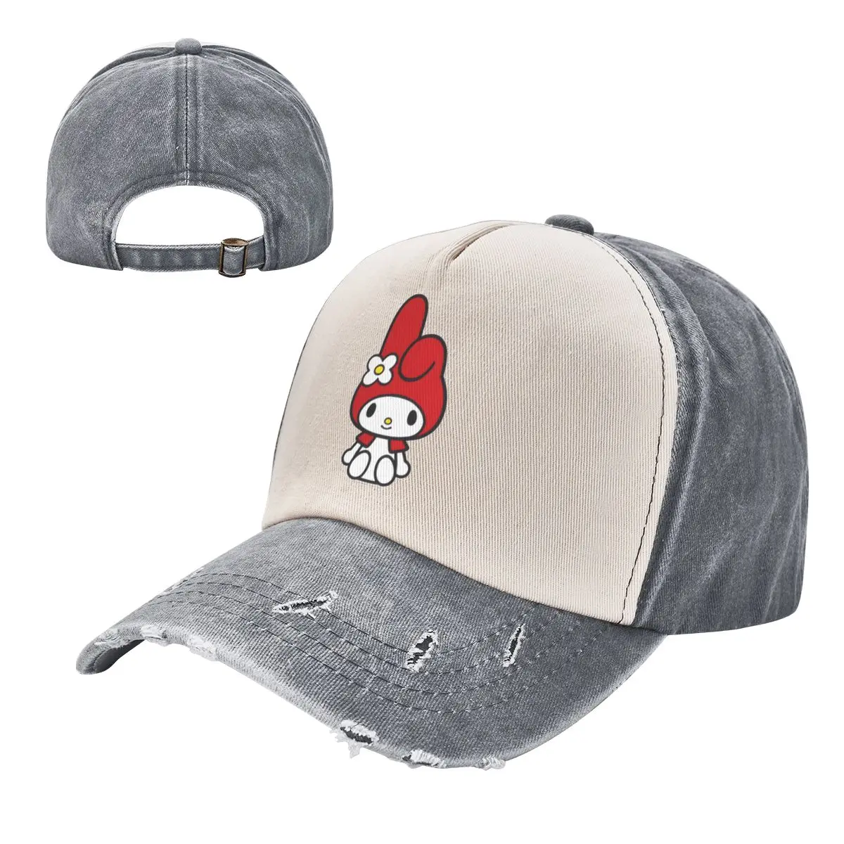 Sanrio Melody Hot Sale Unisex Fashion Cap Classic Summer Caps For Men & Women High Quality Sunscreen Cap