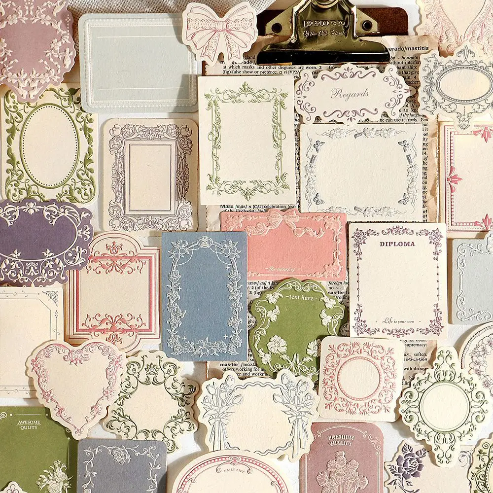 30 pcs matchbox material paper Decorative Diary Scrapbooking Message card Background paper Junk Journal Supplies