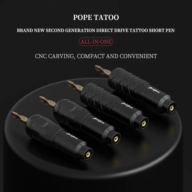 POPEIRONS Mesh Pen, a brand new second-generation direct drive cutting line and fogging multifunctional integrated tattoo machin