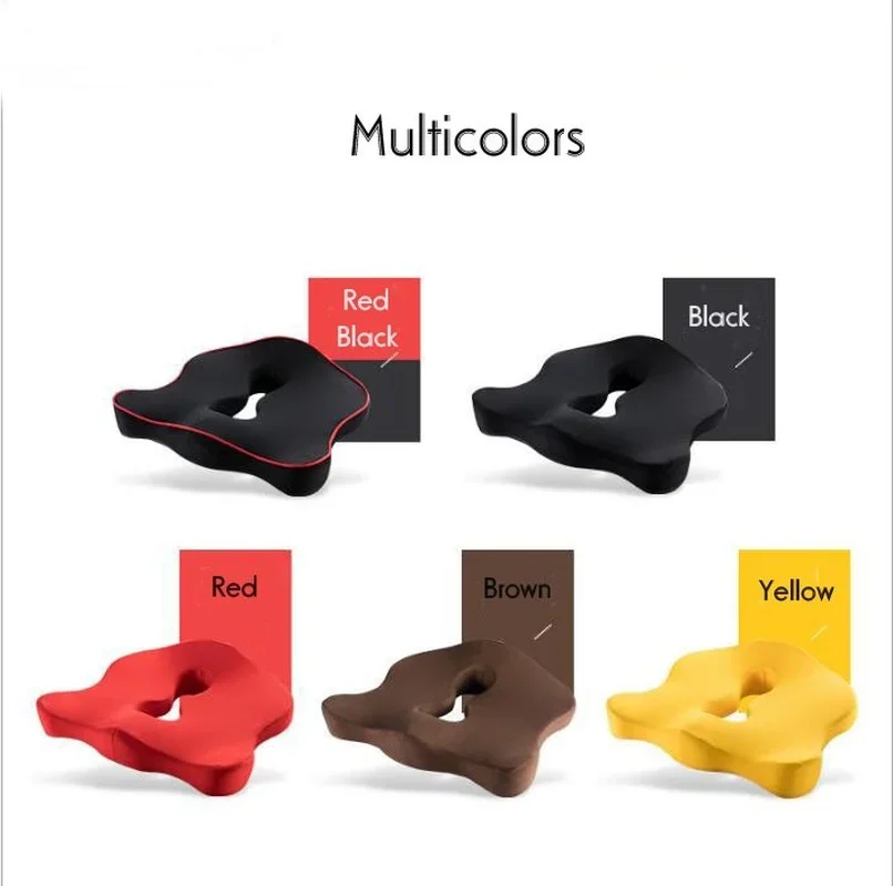 

Coccyx Orthopedic Car Office Chair Cushion Pad for Tailbone Sciatica Lower Back Pain Relief Memory Foam Seat Cushion Premium