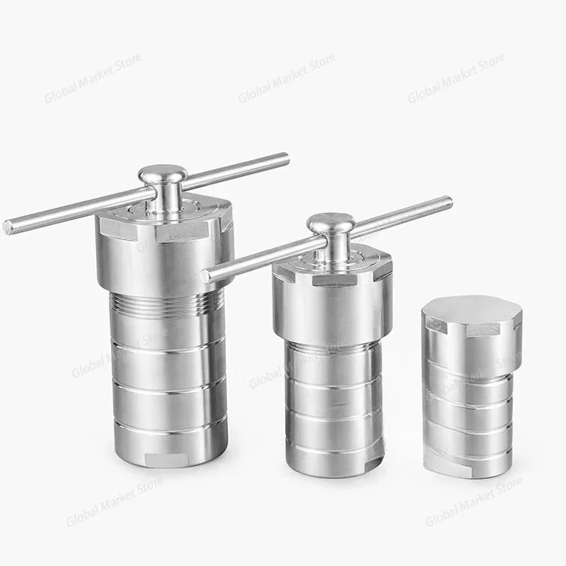 

Реактор гидротермального синтеза 50 мл - 100 мл из нержавеющей стали, резервуар для пищеварения высокого давления, пищеварение давления