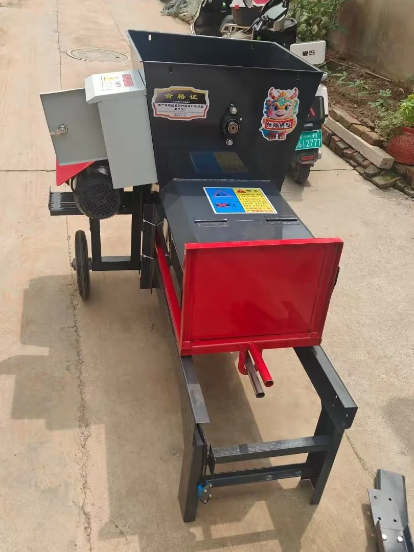 Professional Automatic Corn Silage Packing Machine Silage Baler Poultry Alfalfa Green Feed Silage Press Machine