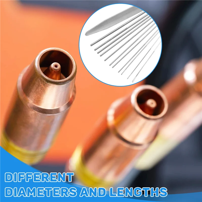 

X39A-13 в 1, инструменты для очистки наконечников горелки, насадка для очистки сварочных наконечников, набор игл для резки, развертки из нержавеющей стали для сварки, припоя