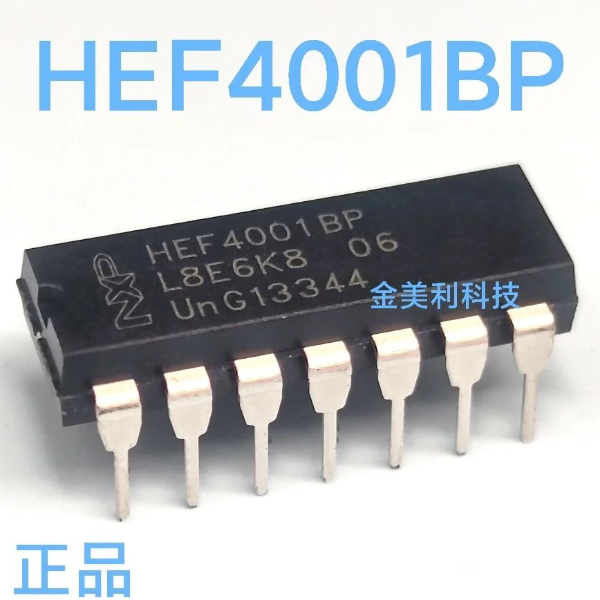 HEF4001BP HEF4001  Authentic chip PDIP-14