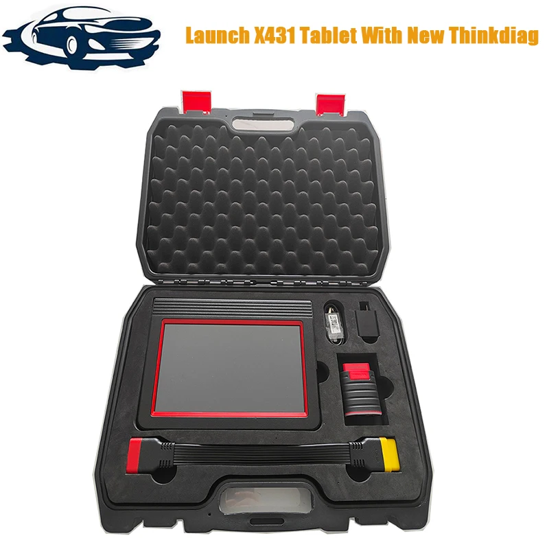

Free shipping Launch X431 Tablet Full Set with Thinkcar Thinkdiag New version 10 Inch X431 Andriod Tablet Bluetooth OBD2 Scanner