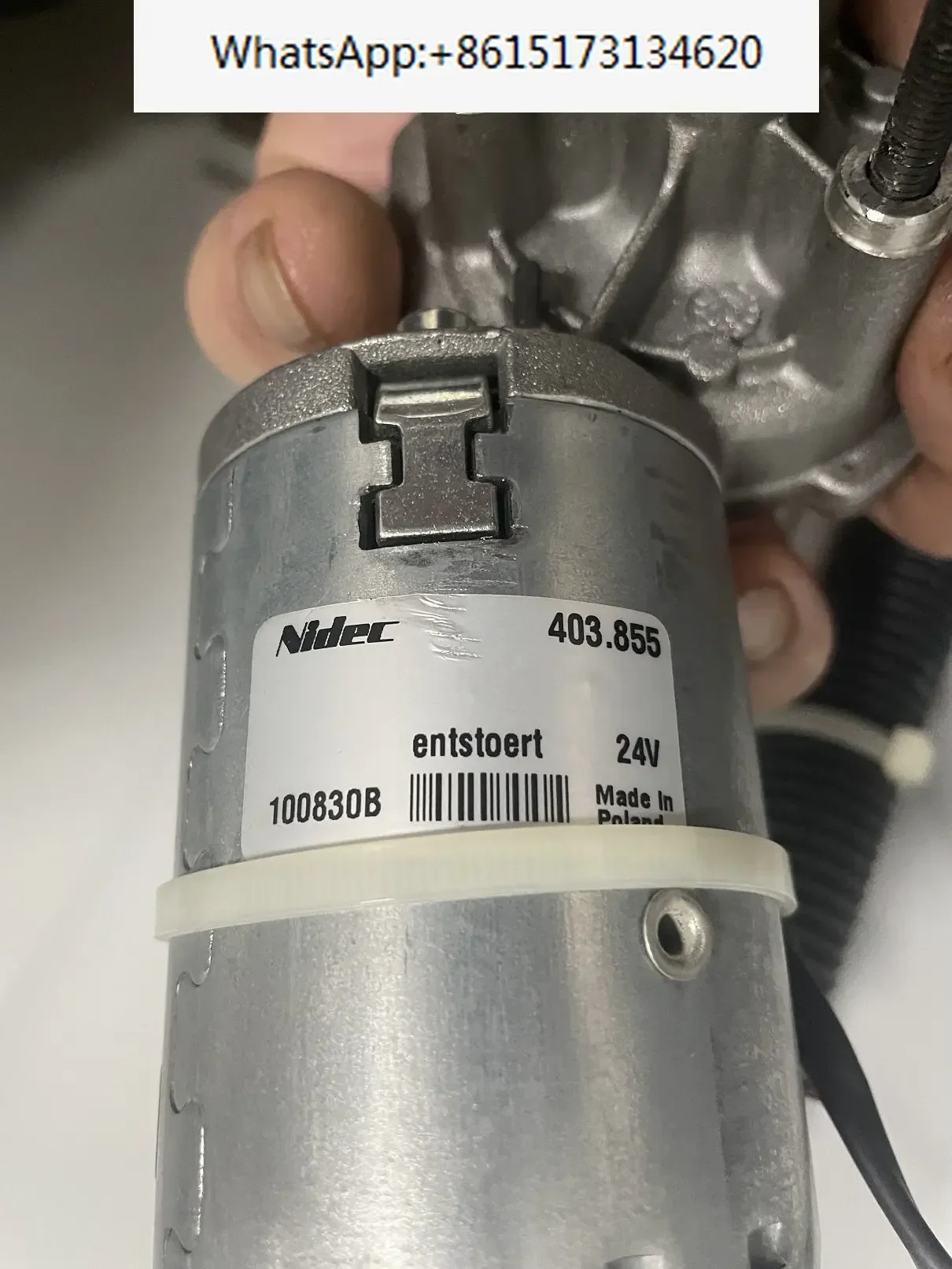 403.855 404.885 Motore Nidec 404885   Originale importato 404182