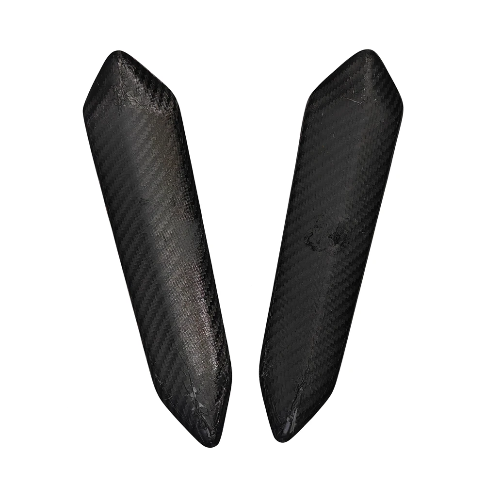 Carbon fiber pillar covers for motorcycle windshields, suitable for Honda Gold Wing GL1800 F6B 2018-2024
