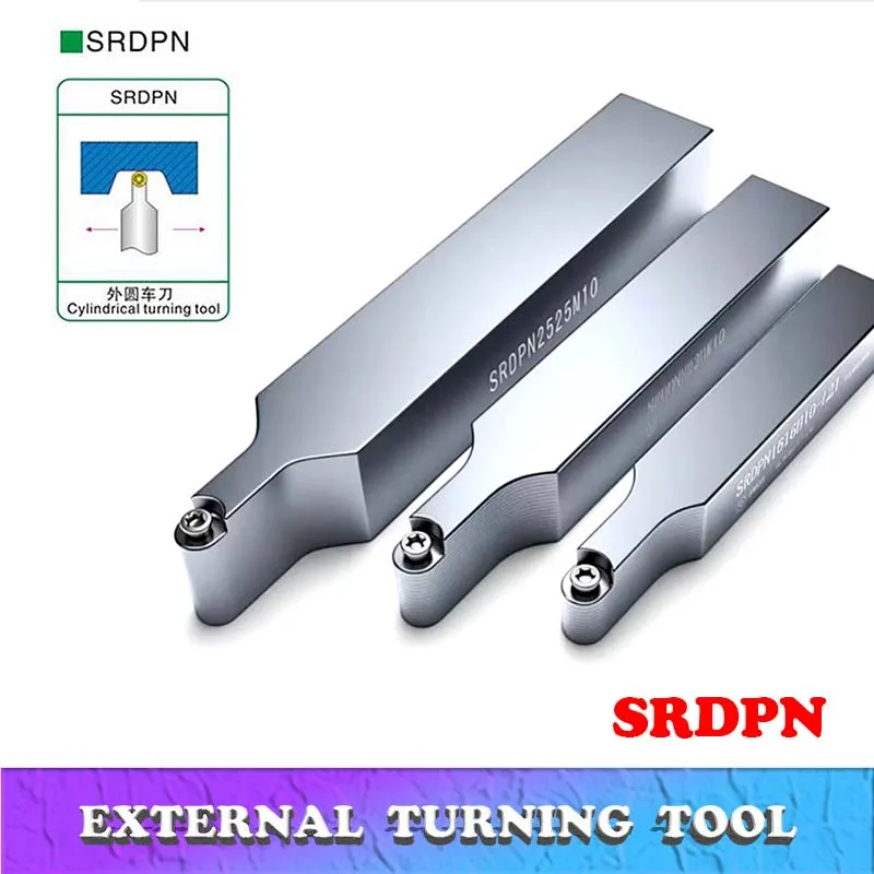 

SRDPN1010 SRDPN1212 SRDPN1616 SRDPN2020 SRDPN2525 External Turning Tool Cutter Bar CNC Lathe Bar SRDPN Turning Holder