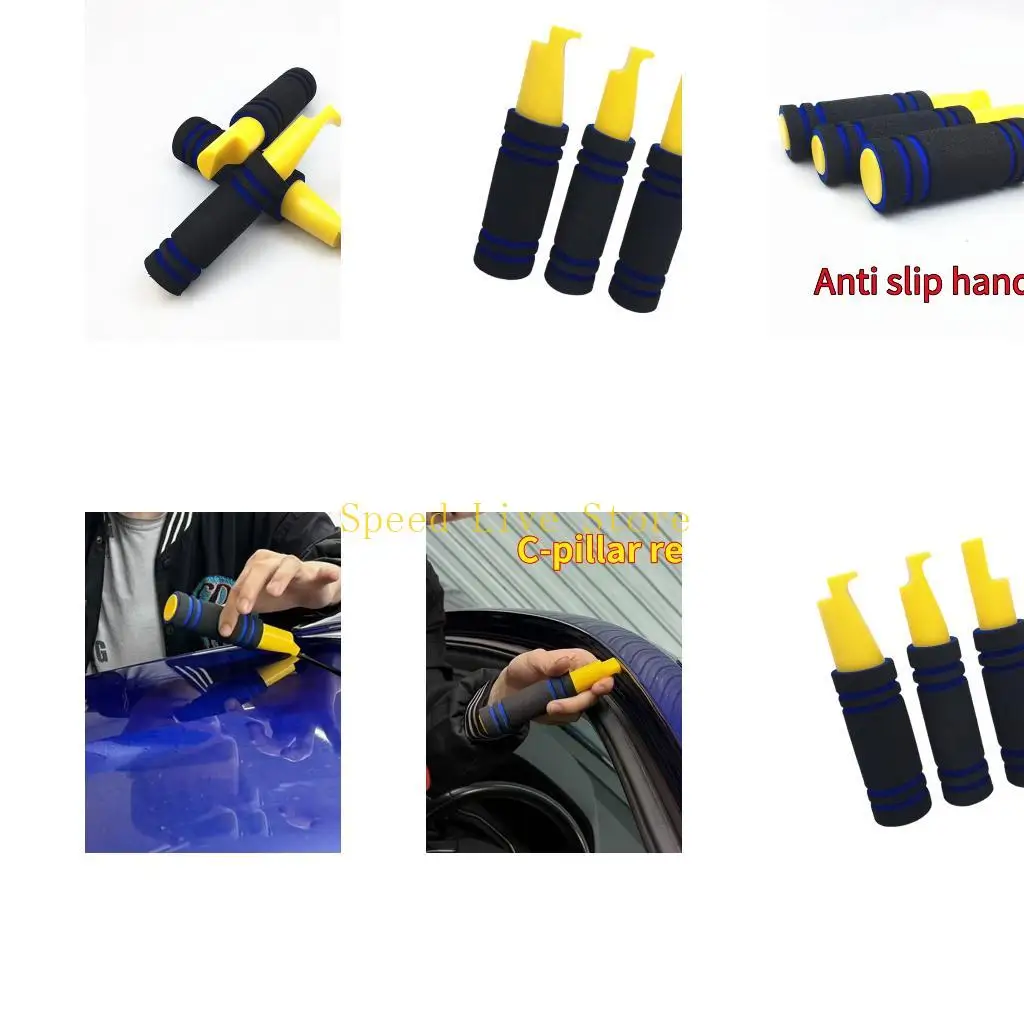 

547C Car Body Dent Tap Down Pen Car Repair Tool Tapping Rod Automobile Dent Edges Repair Tool
