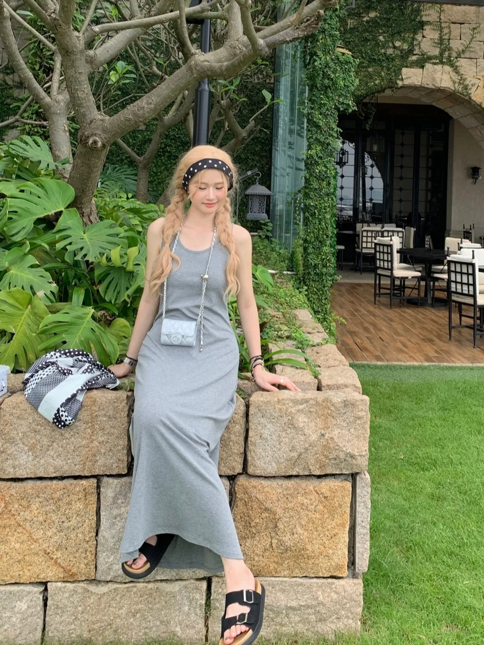 

Эластичная юбка-трапеция для женщин, летняя новинка, с эффектом утяжки талии, повседневная, больших размеров, удобная, в корейском стиле