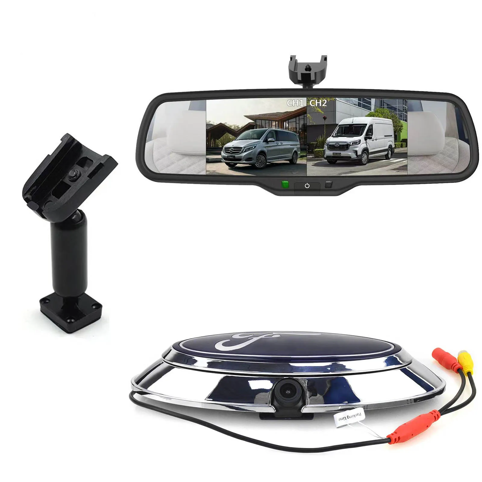 

AHD720p Backup Reversing Camera For Ford Ranger T6 T7 T8 XLT F550 F450 F350 F250 F150 Pickup Edge Logo Rear View Camera