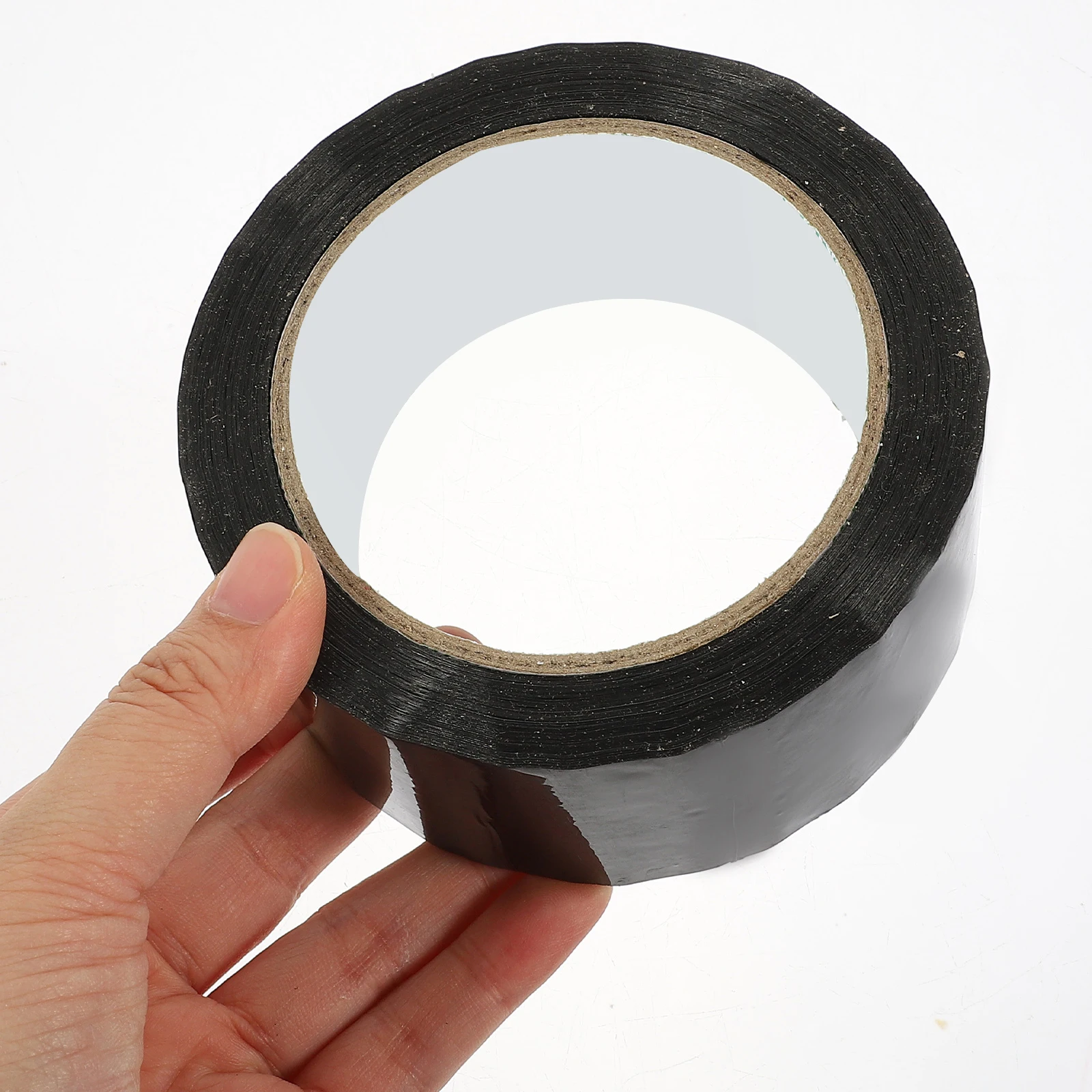 2 Rolls Black Sealing Tape for Packing Boxes Shipping Clear Duct Heavy Duty Packaging Accessory Strong Adhesive Multi Surface