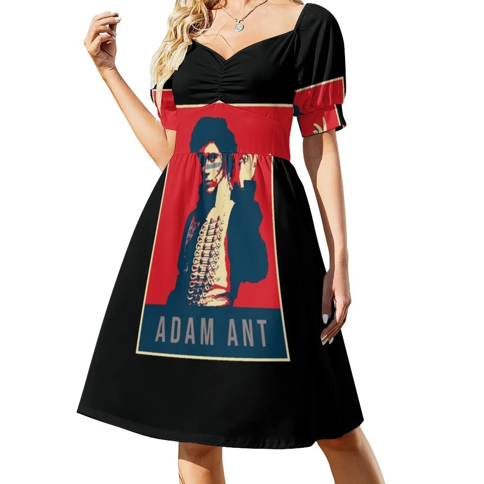 

Illustration Pop Art Adam Sleeveless Dress birthday dress dress dresses sexy short dresses daring