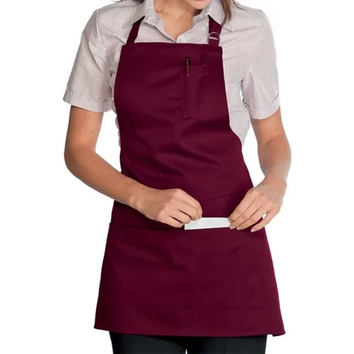 Medusa Forma Pendant Master Chef-Barista-Cook-Barber-Tattoo-Waiter Claret Apron