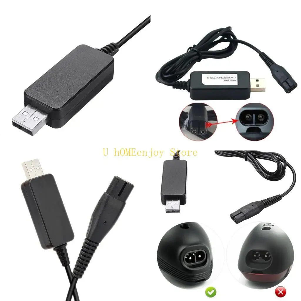 

B0KF для бритвы, подходит для YQ318 A00390 QP2520/72 USB-кабель для зарядки 4,3 В USB-кабель