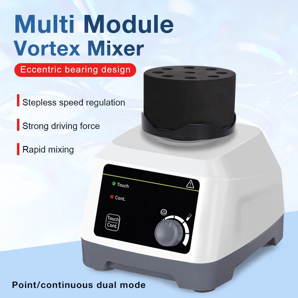 Lab Vortex Mixer Laboratory Mixer Tattoo Ink Electric Shaker Gel Polish Test Tubes and Centrifuge Tube Vortex Mixing Machine