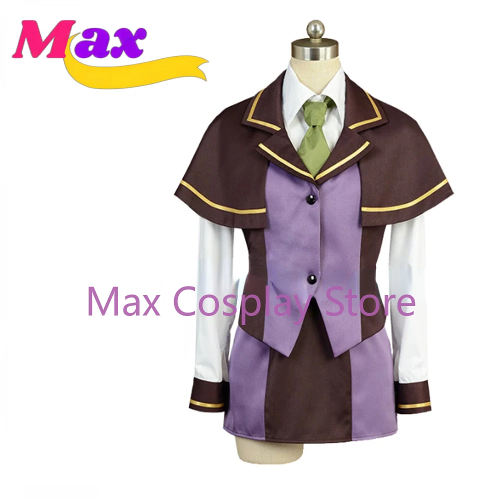 Max Atlas Institute uniform Cosplay costume Carnaval Halloween Christmas Costume Anime Clothes Custom size