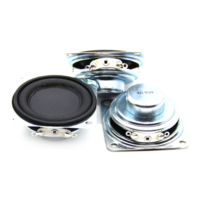 2Pcs Audio Speaker 4Ω 5W 45mm Full Range Loudspeaker DIY Sound Mini Speaker for Home Theater