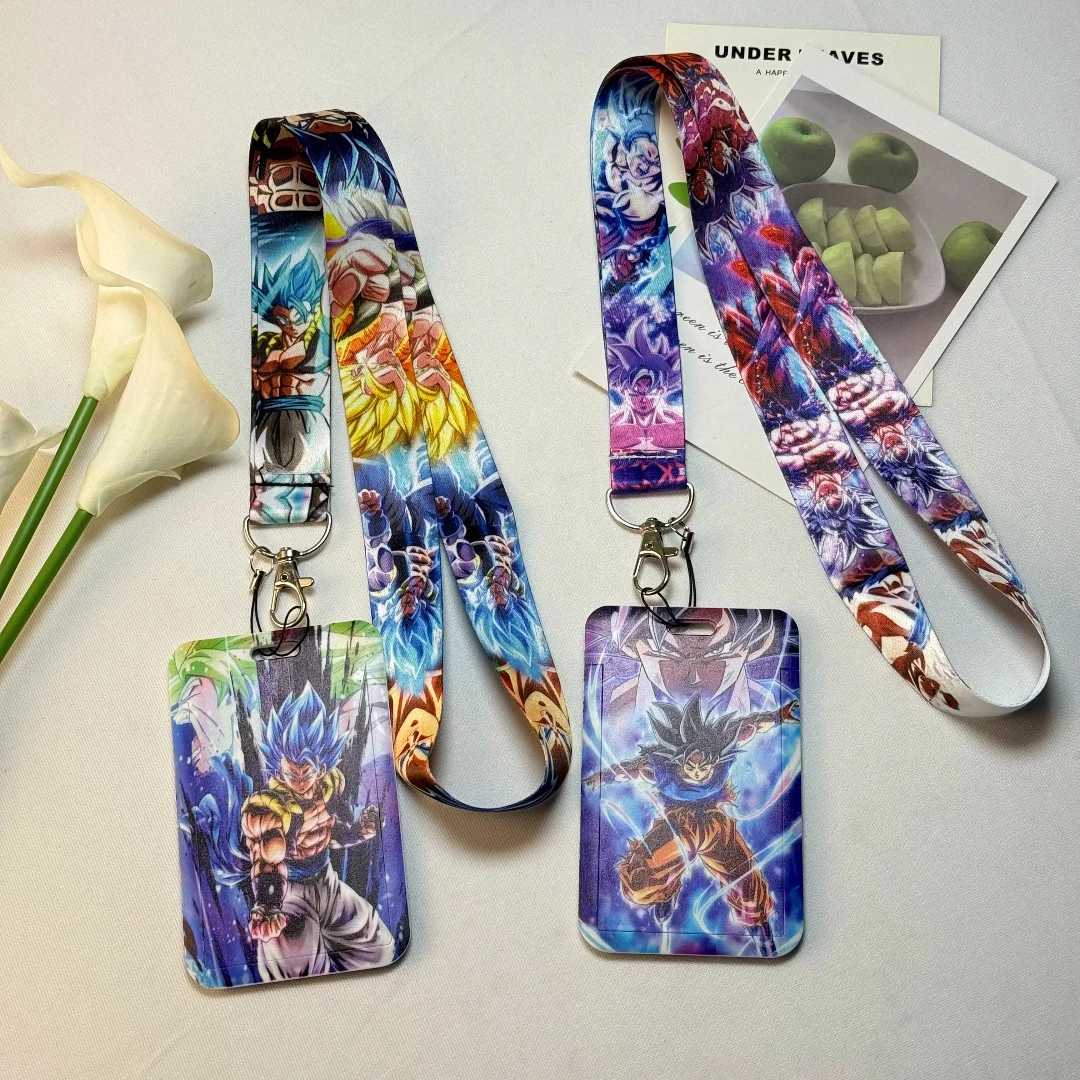 

Anime Card Cases Card Lanyard Key Hang Rope Lariat Cosplay Badge ID Cards Holders Neck Straps Keychains Fashion Accessories Gift