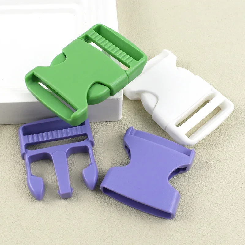 5Pcs 10-38mm Bag Side Clip Plastic Buckles Webbing Belt Release Buckle Luggage Strap Closure Clasp Backpack Detach Hasp Clamp