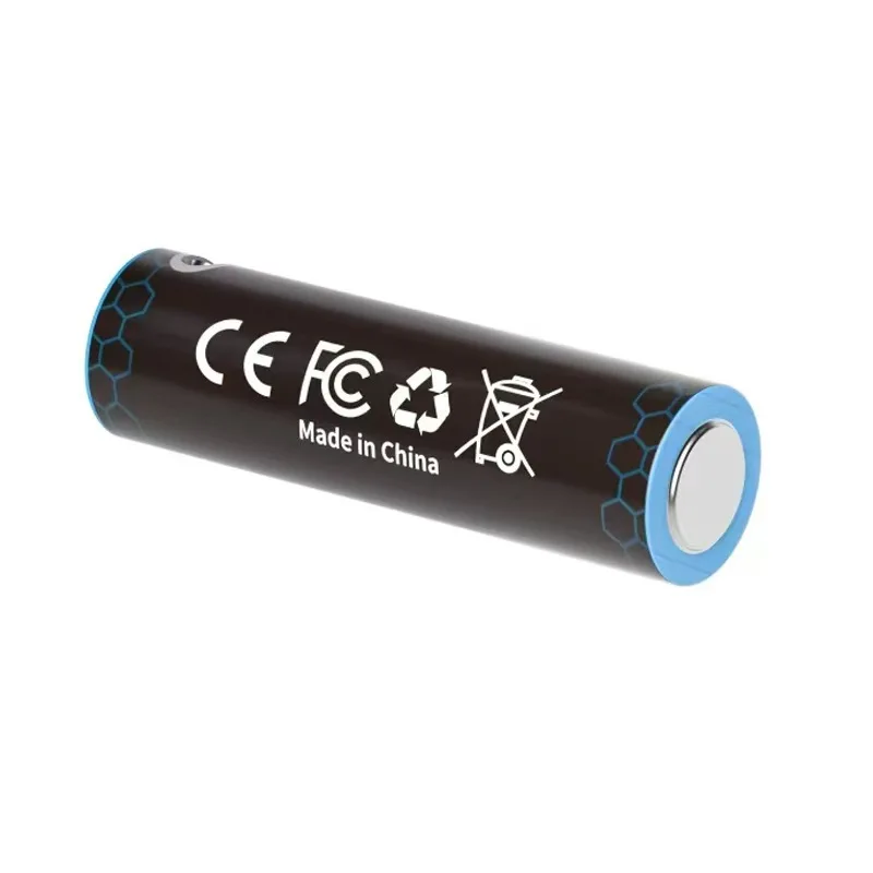 1.5V AA rechargeable battery 3400mWh Type-C USB lithium battery for remote control toy battery with charging cable