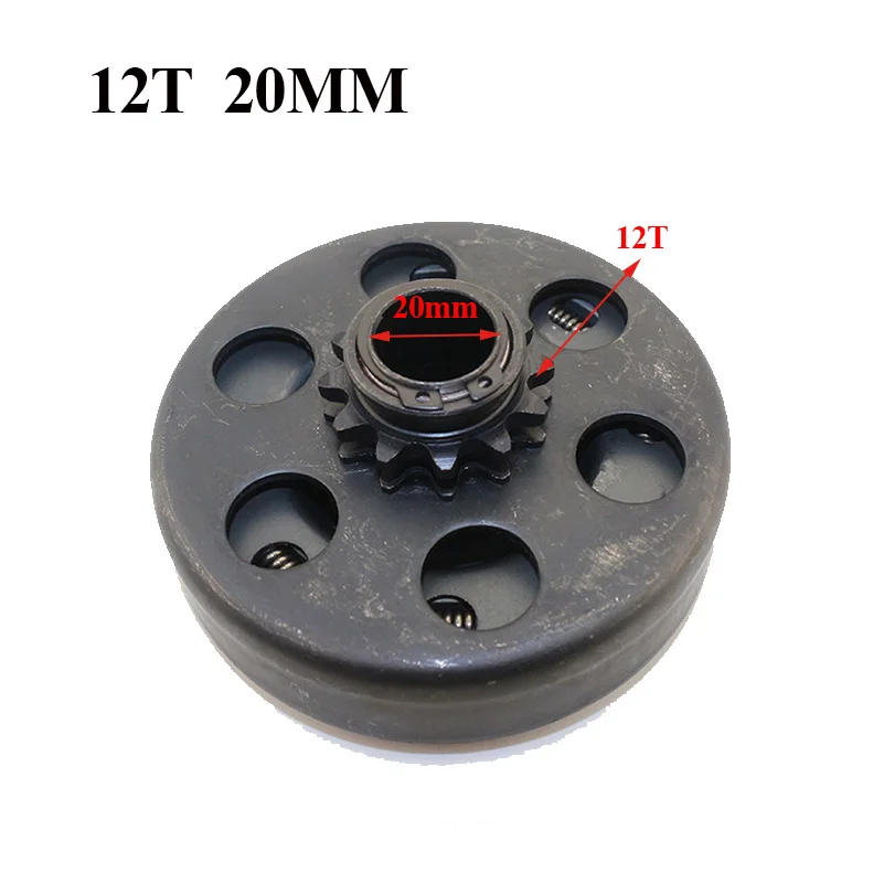 

12 tooth clutch starting driven gear motorcycle engine accessories suitable for horizontal cylinder 110/125/150 universal models