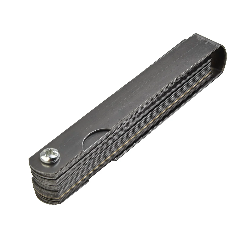 High Quality Feeler Gauge Ruler Metric Ruler SAE Thickness Gauge Woodwork 32 Blade Feeler Gauge Measuring Gauge