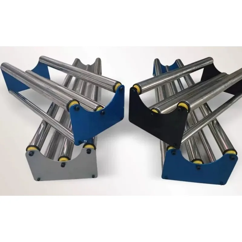 Advertising Materials Cutting Bracket Stainless Steel Tool Bed Rolling Bag Film Discharging Rack