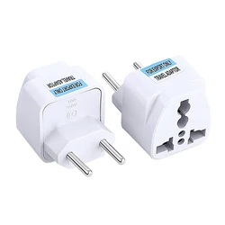 UK/US/EU to Italy Switzerland Brazil AC Power Plug Socket Power Adapter 2pin Plug Converter Plug