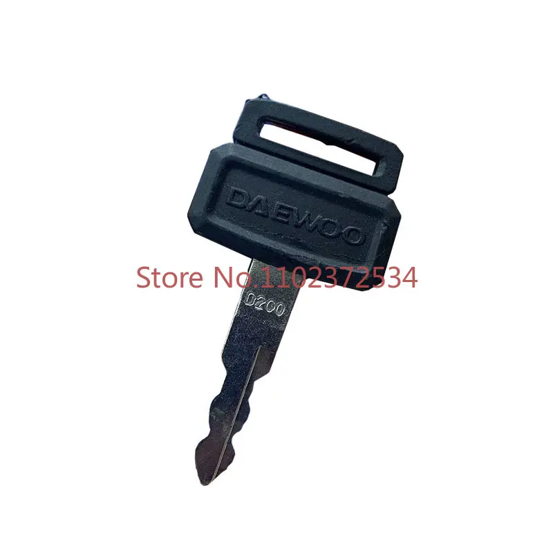 20 pieces Key DX/DH55 60 80 130 150 200 215 of Doosan Daewoo excavator for excavator start ignition