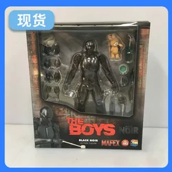 1/12 In Stock Original Mafex Black Robe Picket Black 6 Inch Action Figure Model Toy Collect Desktop Ornaments Birthday Gifts