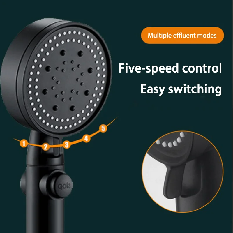 Xiaomi MIJIA Pressure Shower Head Nozzle Adjustable Water Saving Suit Household Rain Compression Heater Handheld Spray Accessory