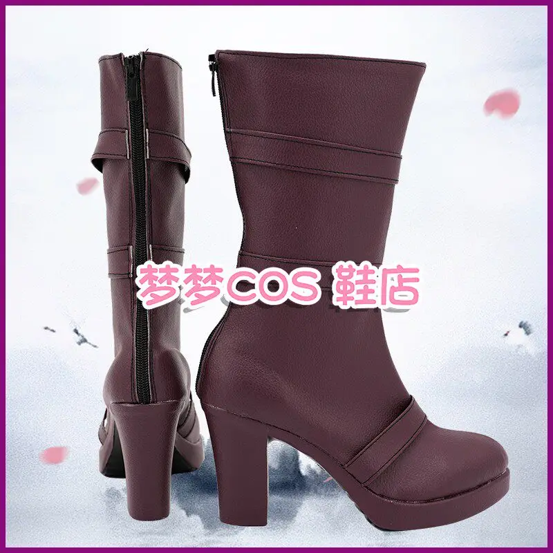 Cartoon Rainbow Rocks Aria Blaze Cosplay Shoes Band the Dazzlings Aria Cosplay Boots Shoes For Hallowmas Party Adult Unisex