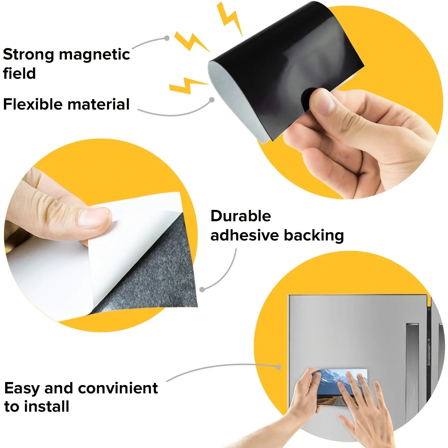 Magnetic Adhesive Sheets, |4\