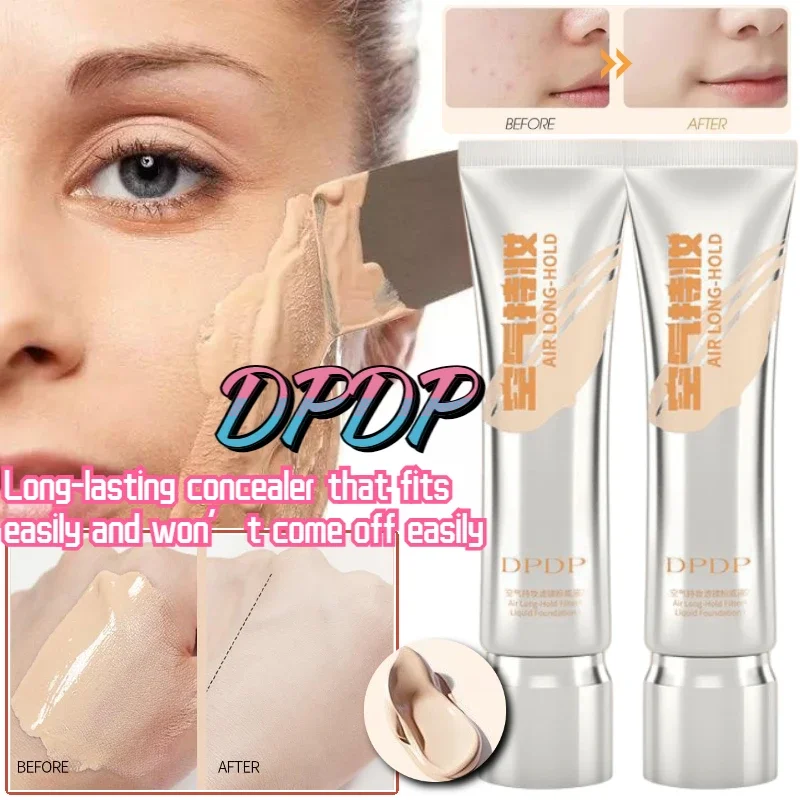 Dpdp Air Liquid Foundation Long-lasting Concealer Without Makeup Removal Invisible Pores Moisturizing Skin Liquid Foundation