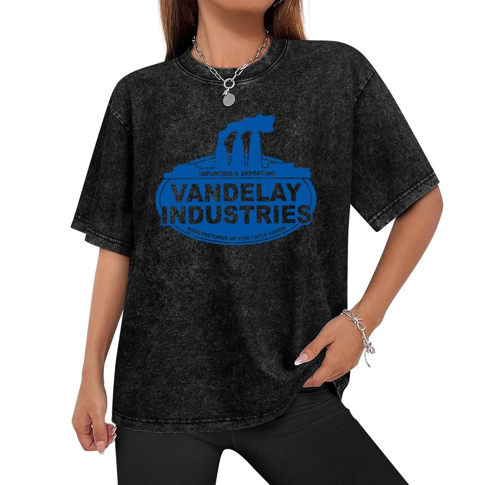 Vandelay Industries T-Shirt rapper graphic tees anime clothes blue archive t shirts for men graphic