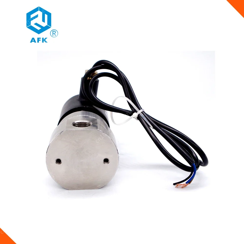 NewHigh الضغط 1/2 "3/4" 1 "الغاز الكهربائية السائل صمام الملف اللولبي للنيتروجين