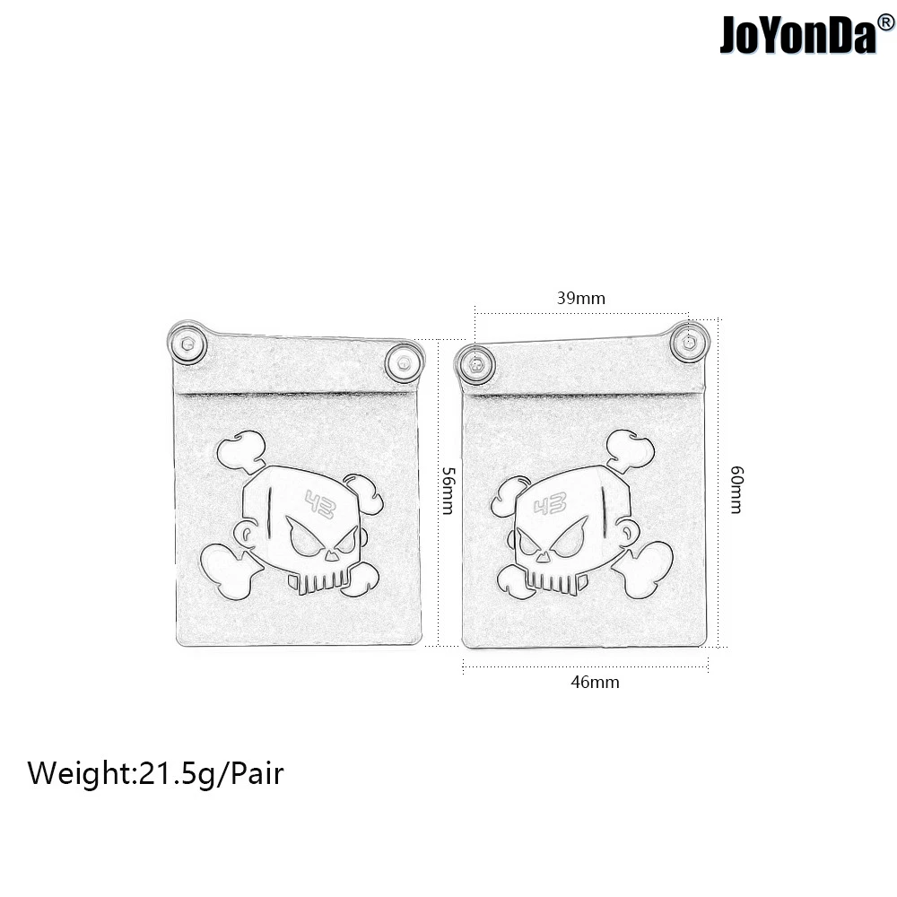 Rubber Quarters Rear Fender Mud Flaps Set for RC 1/10 Team Losi XXX-SCT TEN-SCTE Baja Rey Desert Truck