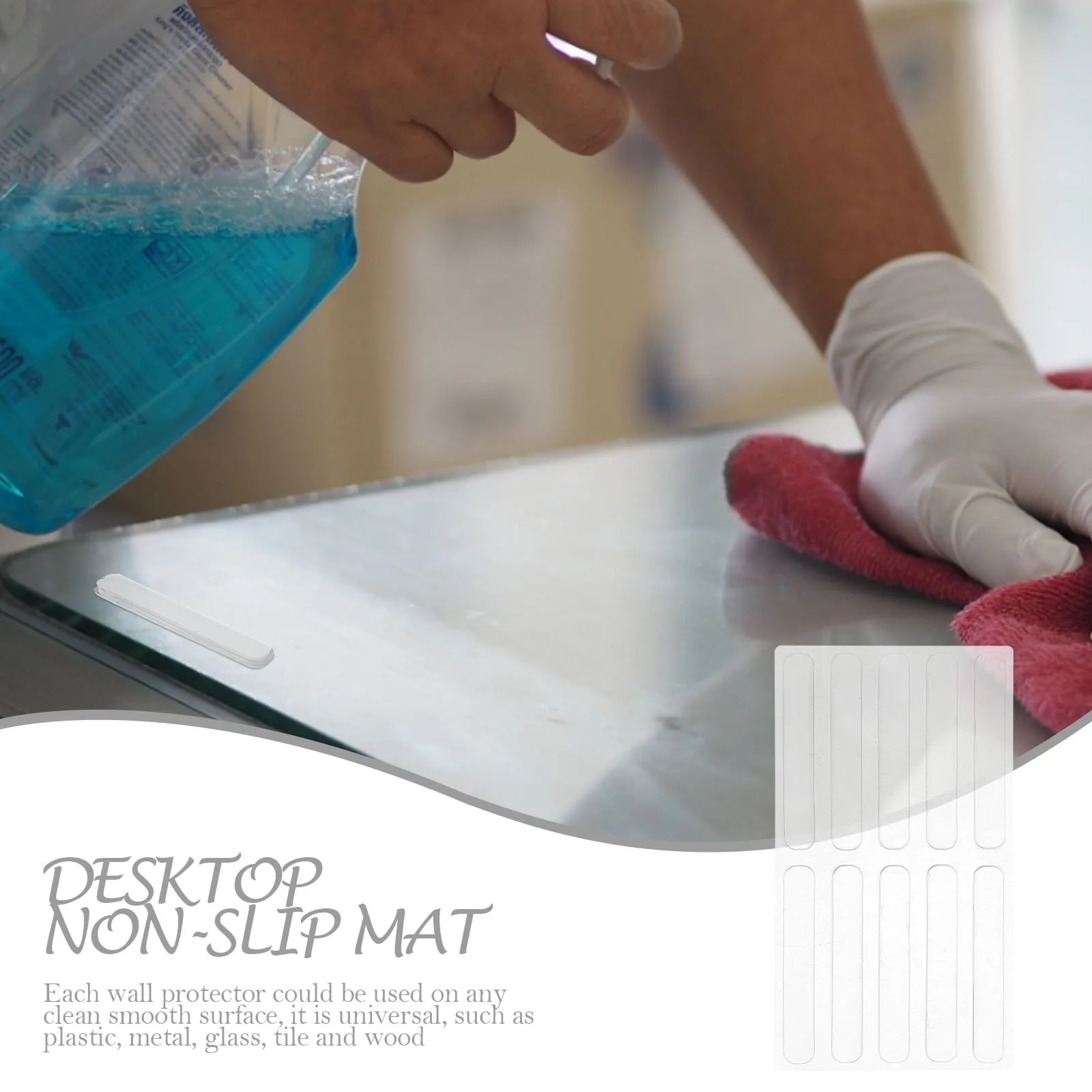 

Clear Silicone Door Handle Wall Protector Highly Mute Sound Damage Resistant Adhesive Wall Shield for Doorknob