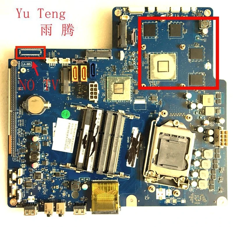 

CIH67S LA-6951P is suitable for Lenovo B520 motherboard DDR3 H67, the motherboard is 100% tested